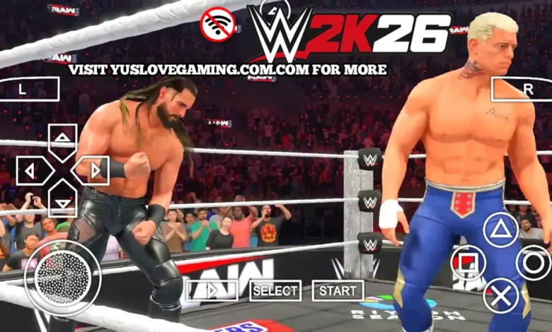 WWE 2K26 PSP ISO DOWNLOAD - LATEST UPDATE 1 70328