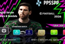 eFootball PES 2026 PSP ISO (PES 26 PPSSPP) - NO TEXTURE • NO SAVEDATA DOWNLOAD 7 80026