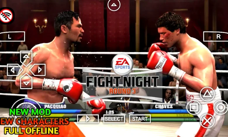 Latest Fight Night Round 3 PPSSPP ISO DOWNLOAD 1 85275