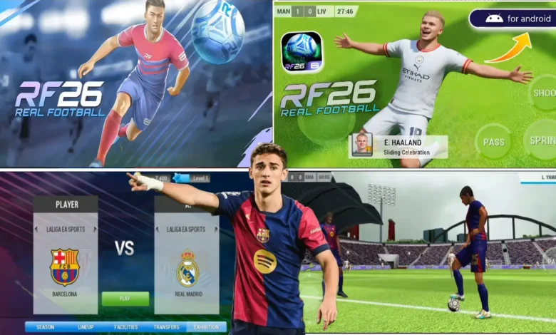 RF 26 Mobile Offline Android | Real Football 2026 New Update 25/26 Download 1 87028