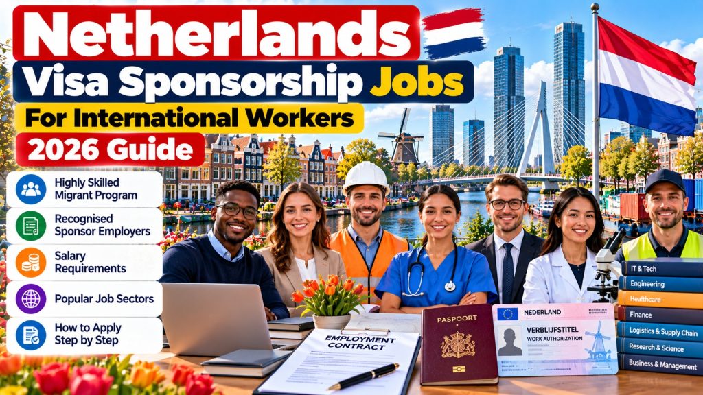 Netherlands Visa Sponsorship Jobs for International Workers: 2026 Guide