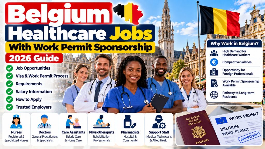 Belgium Healthcare Jobs With Work Permit Sponsorship: 2026 Guide · YusloveBlog