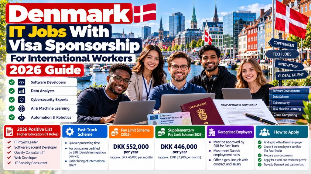 Denmark IT Jobs With Visa Sponsorship for International Workers: 2026 Guide · YusloveBlog