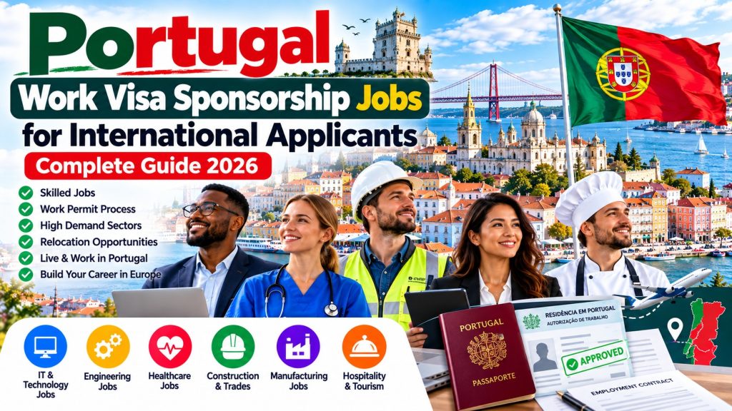 Portugal Work Visa Sponsorship Jobs for International Applicants in 2026 · YusloveBlog