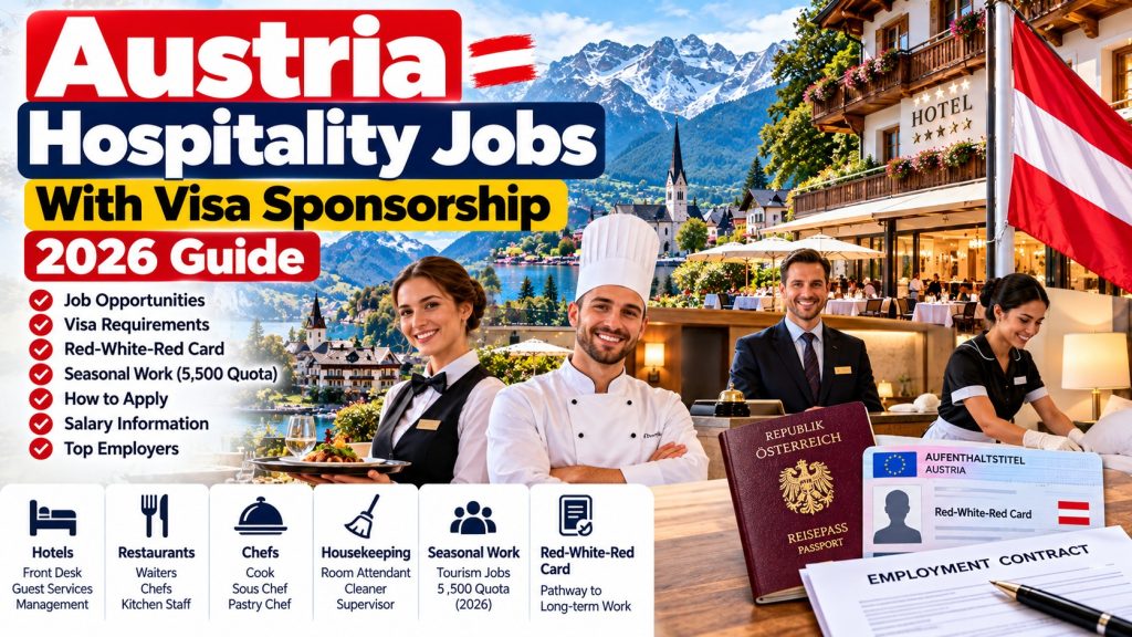 Austria Hospitality Jobs With Visa Sponsorship: 2026 Guide · YusloveBlog