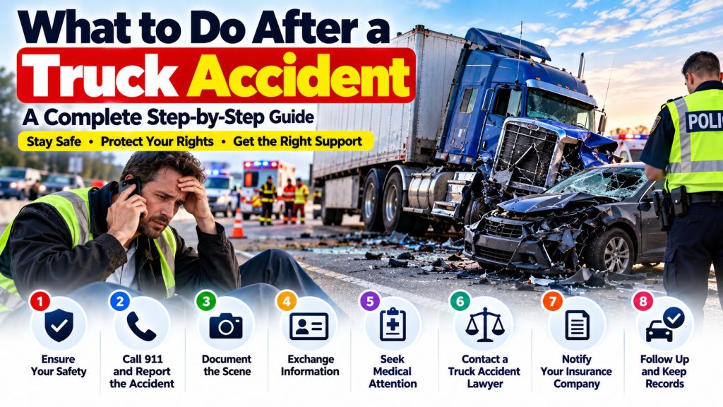 What to Do After a Truck Accident: A Complete Step-by-Step Guide · YusloveBlog