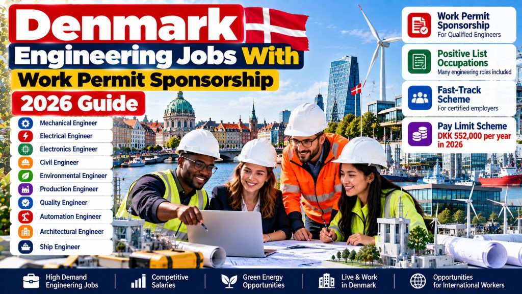 Denmark Engineering Jobs With Work Permit Sponsorship: 2026 Guide · YusloveBlog
