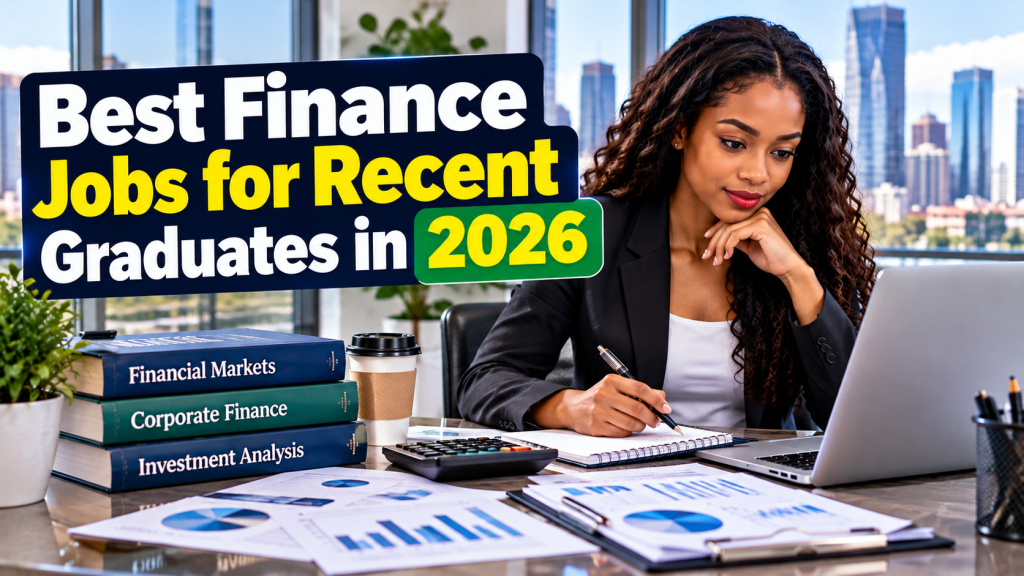 Best Finance Jobs for Recent Graduates in 2026 · YusloveBlog