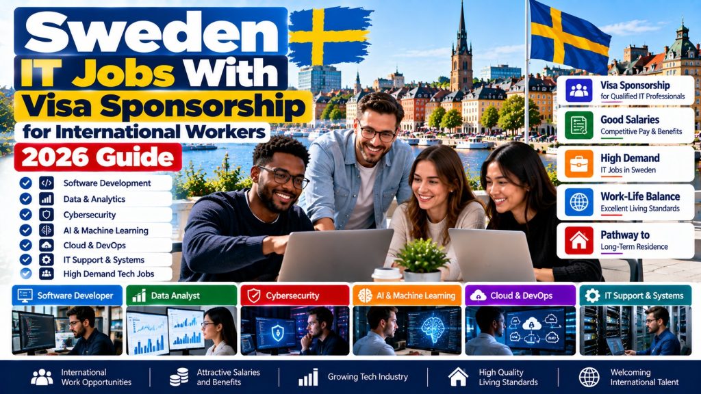 Sweden IT Jobs With Visa Sponsorship for International Workers 2026 · YusloveBlog