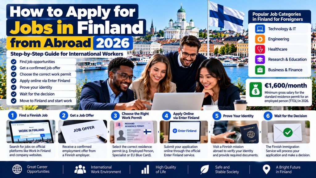How to Apply for Jobs in Finland From Abroad 202 · YusloveBlog