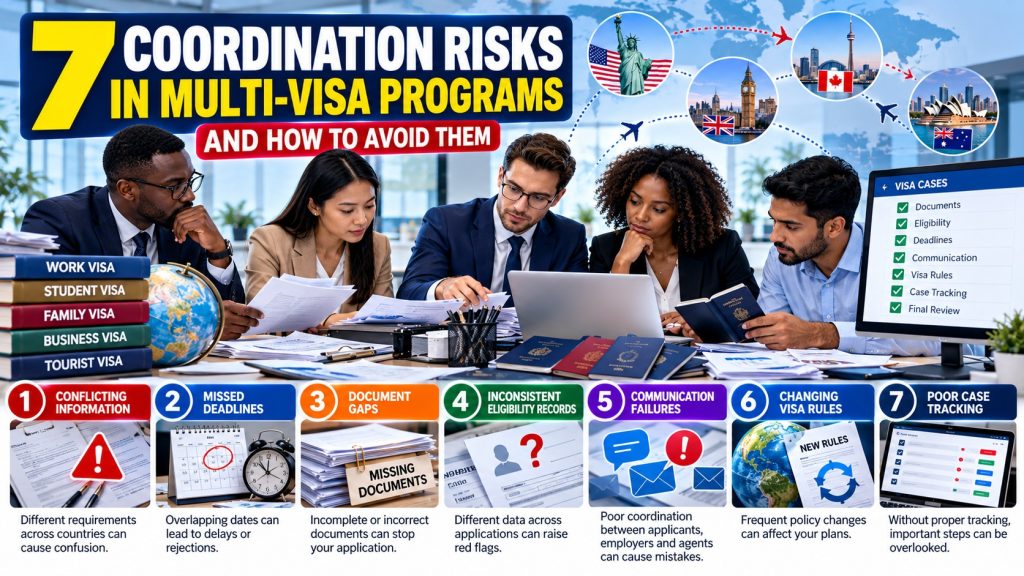 7 Coordination Risks in Multi-Visa Programs and How to Avoid Them · YusloveBlog