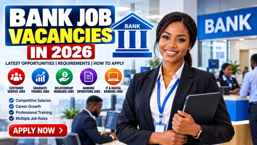 Bank Job Vacancies in 2026: Requirements, Available Positions and How to Apply · YusloveBlog