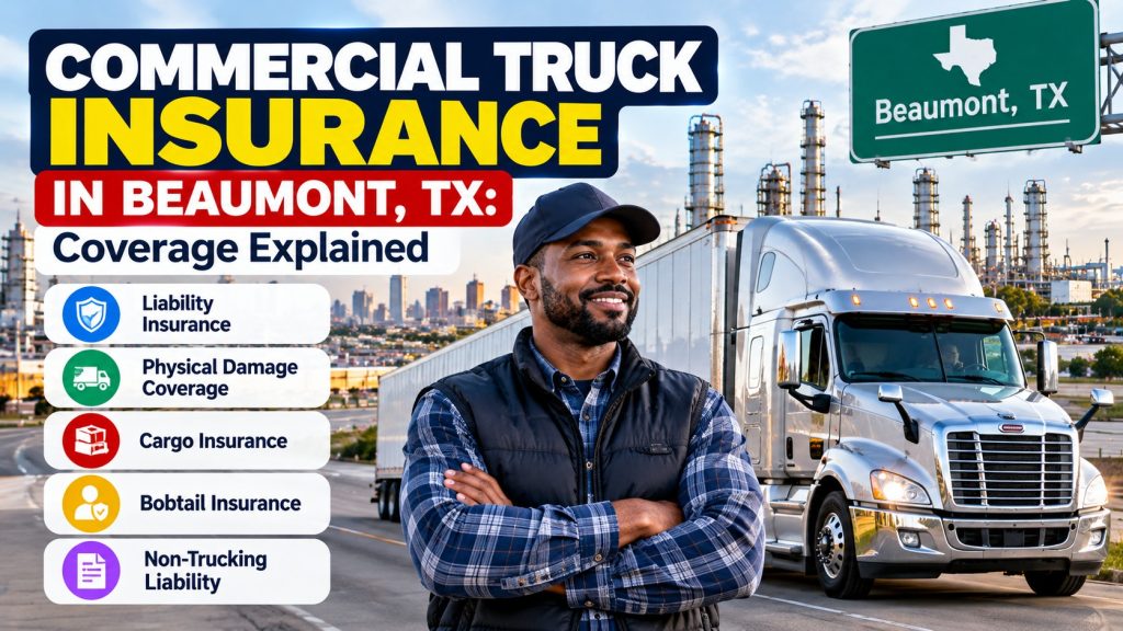 Commercial Truck Insurance in Beaumont, TX: Coverage Explained · YusloveBlog