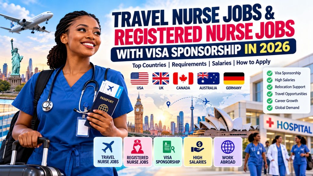 Travel Nurse Jobs & Registered Nurse Jobs With Visa Sponsorship in 2026 · YusloveBlog