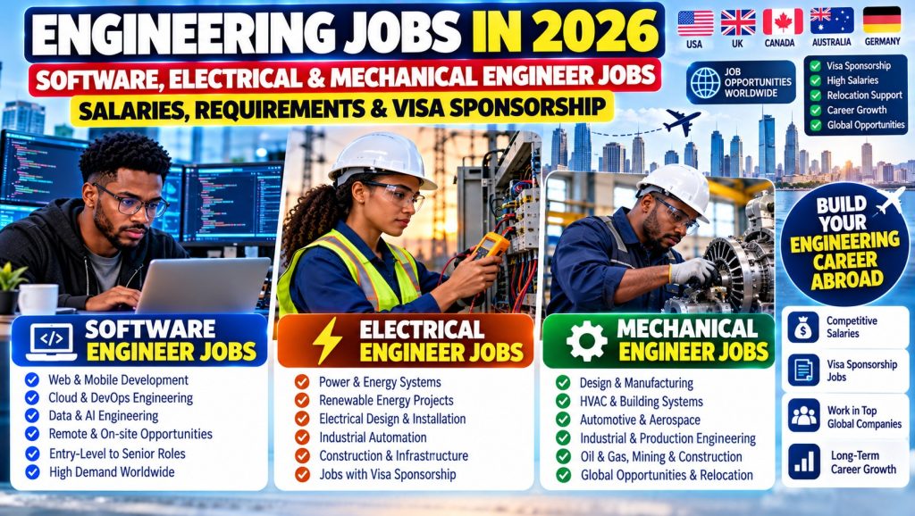 Engineering Jobs in 2026: Software, Electrical & Mechanical Engineer Jobs · YusloveBlog